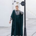 عبای زنانه سبز پریا