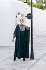 عبای زنانه مشکی پریا - Image 2