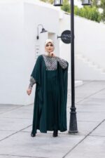 عبای زنانه مشکی پریا - Image 2