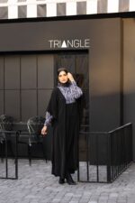 عبای زنانه مشکی پریا