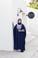 عبای زنانه مشکی پریا - Image 4