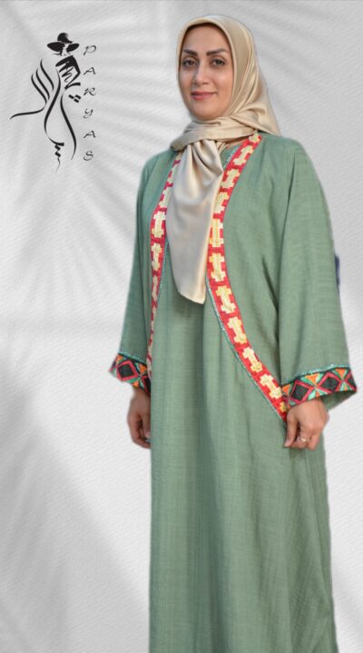 مانتو زنانه بهاره سبز