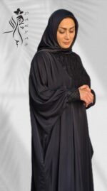عبای مشکی مجلسی بهار | شکوه و زیبایی در پوششی اصیل - Image 4