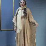 مانتو عبایی دلتا جولیا | رنگ کرمی مناسب مجالس شاد در سال ۱۴۰۵
