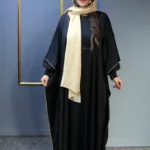 عبای زنانه مشکی دلتا جولیا : انتخابی کلاسیک برای  بانوان شیک پسند - ۱۴۰۵