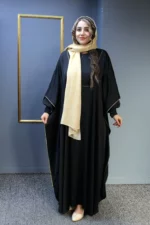 عبای زنانه مشکی دلتا جولیا : انتخابی کلاسیک برای بانوان شیک پسند - ۱۴۰۵